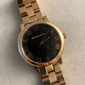 Michael Kors rose gold watch